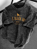 Premium Acid Wash Drop Shoulder T-Shirt