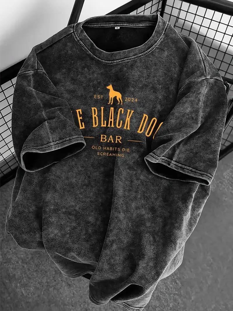 Premium Acid Wash Drop Shoulder T-Shirt