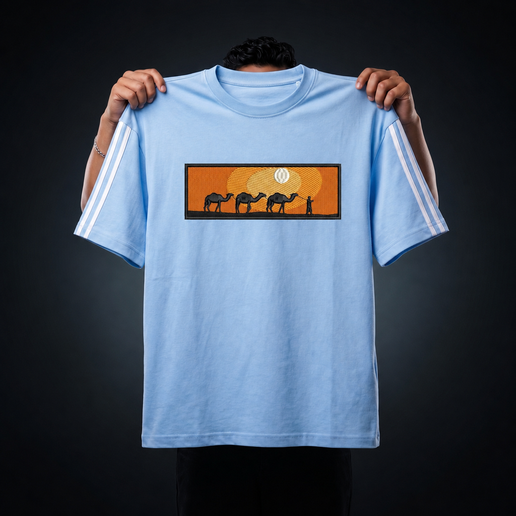 Premium Cotton Oversized Drop-Shoulder T-Shirt