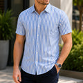 Premium Printed Half Sleeve Cotton Shirt for Men