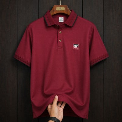 China Fabric Premium Summer Polo Shirt For Men