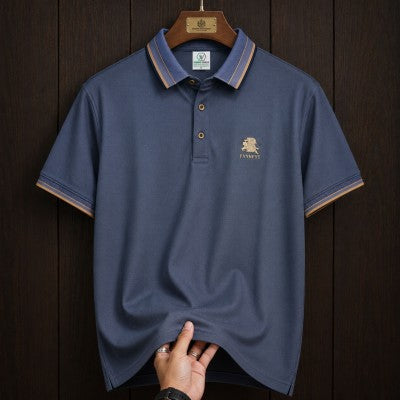 China Fabric Premium Summer Polo Shirt For Men