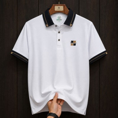 China Fabric Premium Summer Polo Shirt For Men