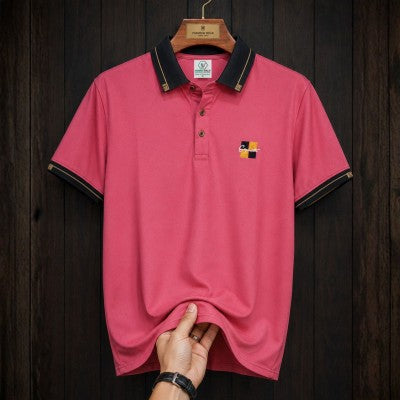 China Fabric Premium Summer Polo Shirt For Men